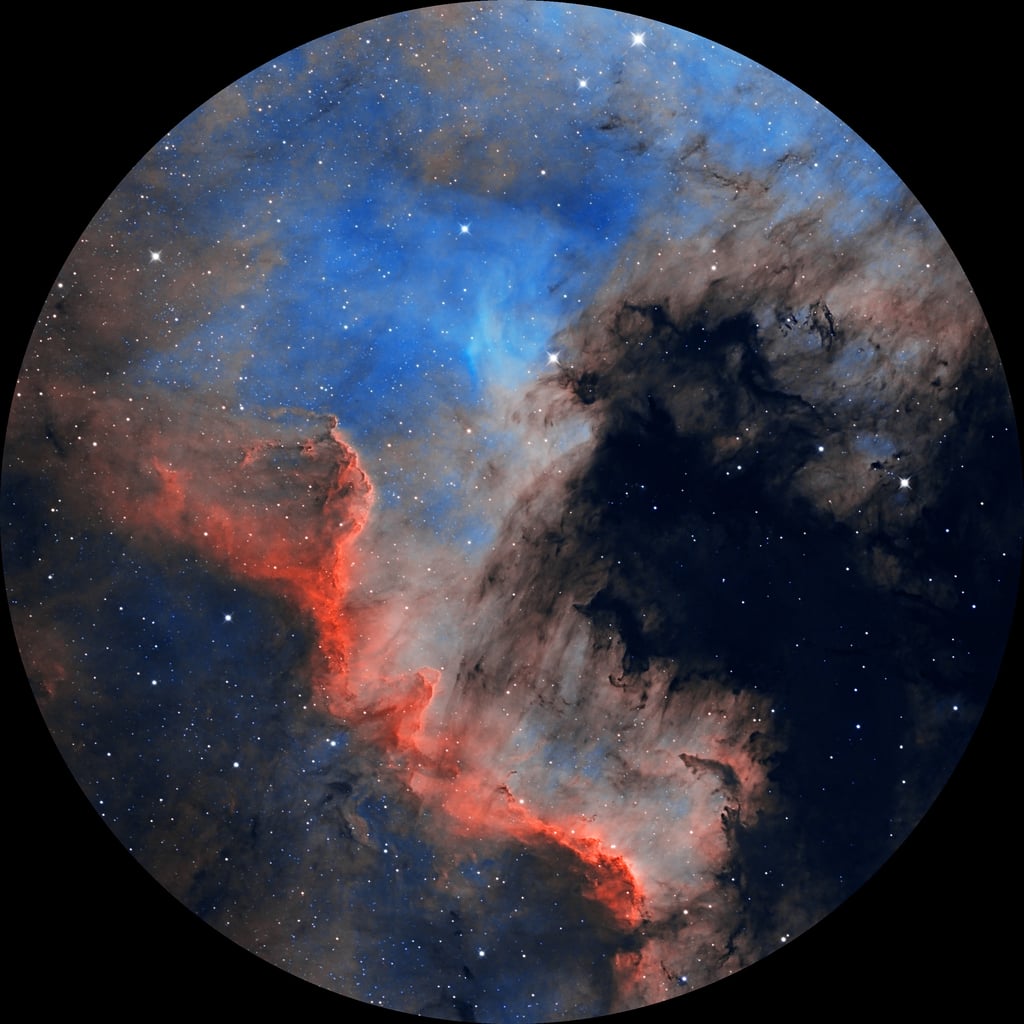NGC 7000 Great Wall by Andreas Zirke